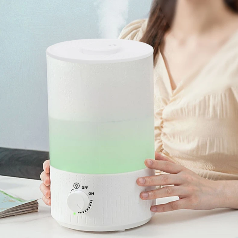 
220V Ac Top Filling Industrial Ultrasonic 3L Fragrance Essence Oil Air Humidifier For Bedroom 