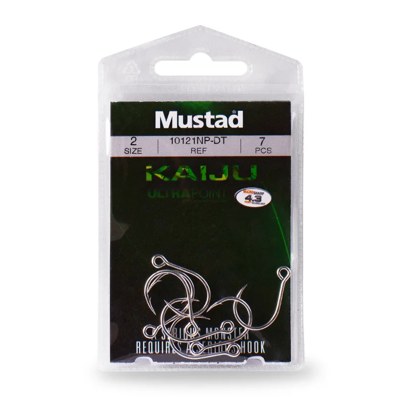 Mustad 10121 ловить большую рыбу с крючками из высокоуглеродистой стали рыболовные крючки Крючки для джиггинг