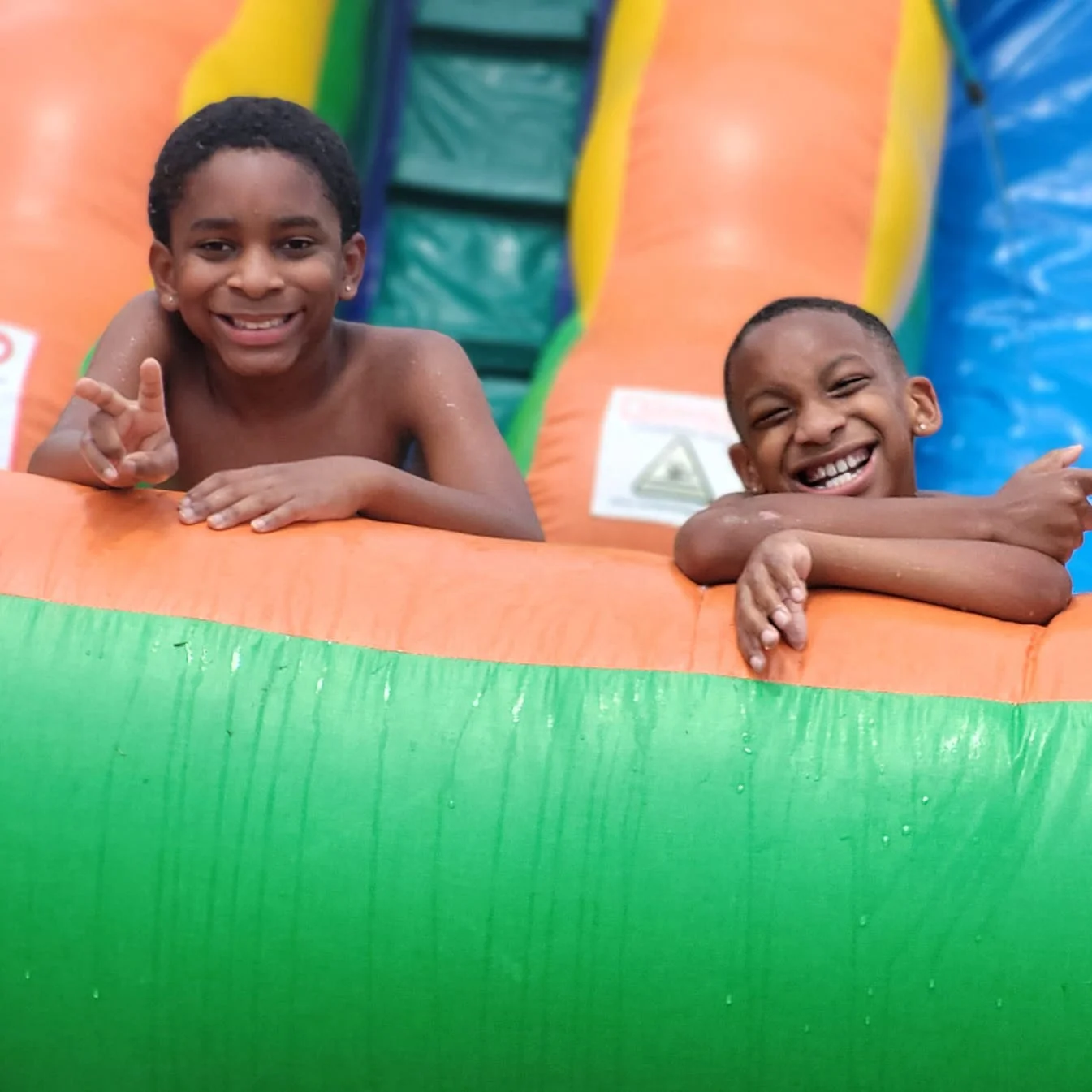 Outdoor 20ft Blow Up PVC Palm Tree Large Inflatable Water Slide Park Kids Adult Commercial Water Slides Inflatable With Pool