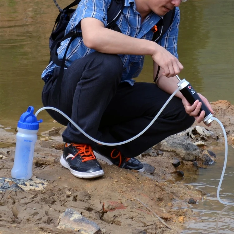 D-2013 hot sale Diercon portable water filter purifier camping,hiking,backpacking 0.1 micron ceramic pocket water micro-filter