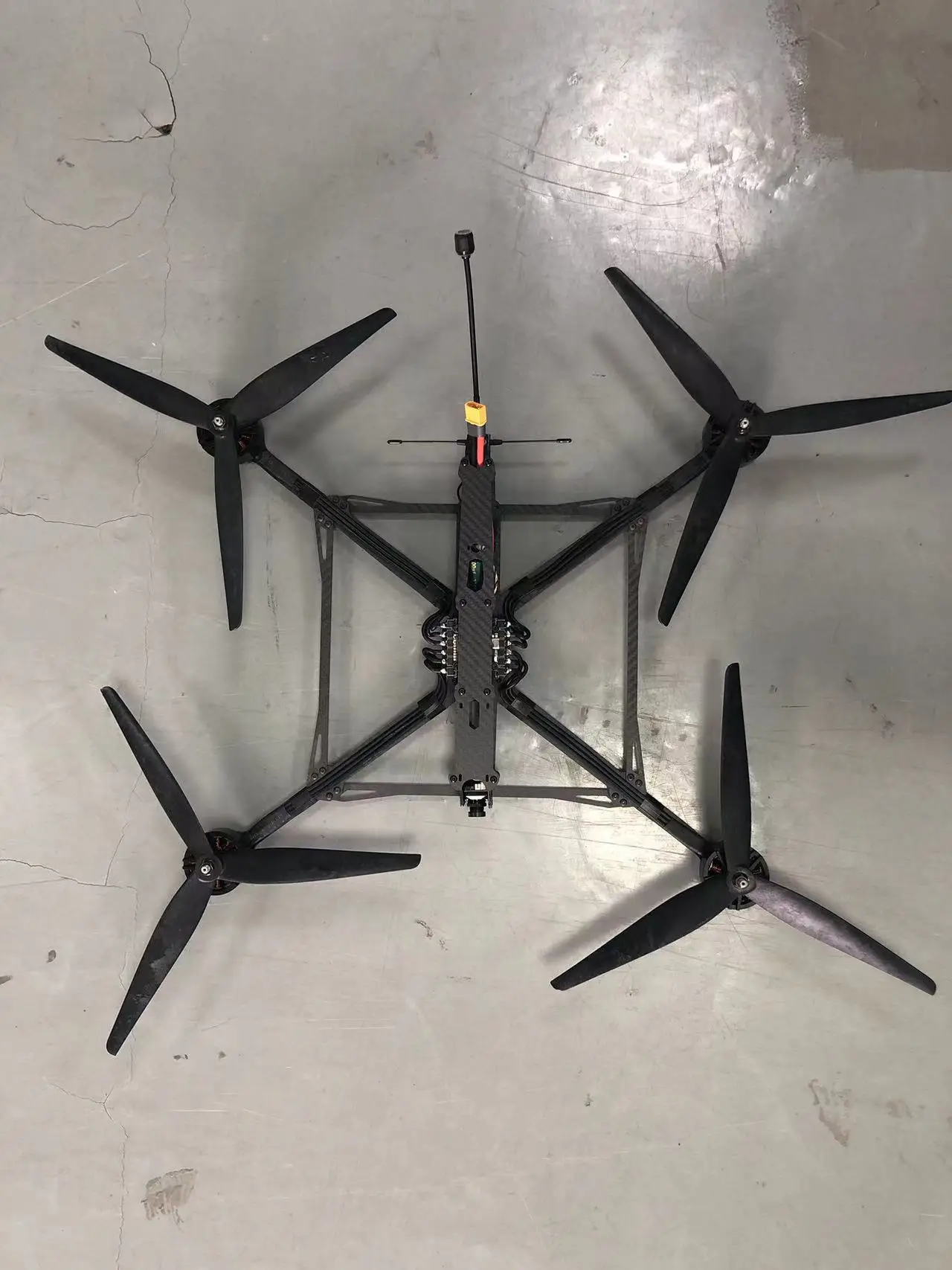 Professional Long Distance Carbon Fiber 10/13/15 inch FPV Drone Quadcopter Drone 2Kg Payload with camera thermal camera