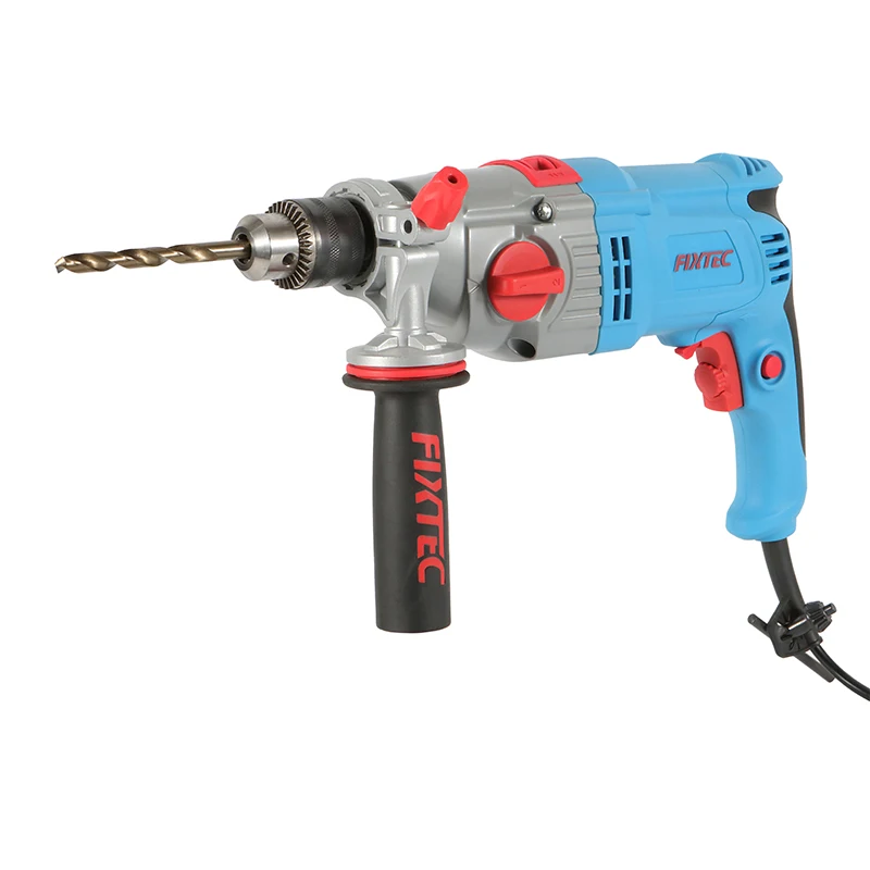 Электрическая Ударная дрель FIXTEC 1050 Вт/электрическая отвертка ручные инструменты