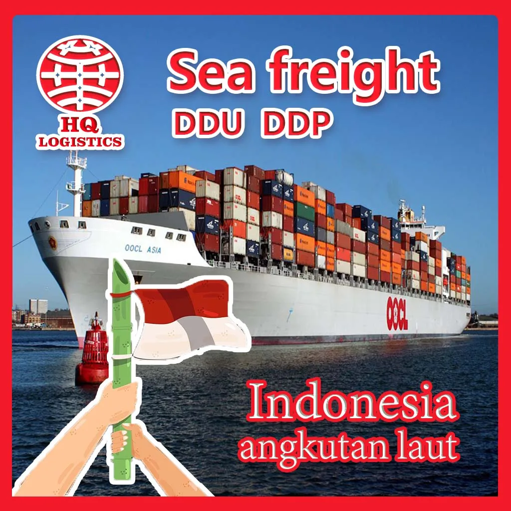 Shipping Agent Courier Door To Door To Indonesia With Tax Paid Ddp Term freight forwarder to batam