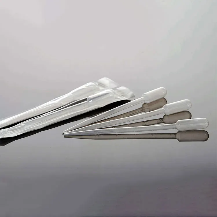 Single Package Plastic 1Ml 3Ml 3 Ml 10Ml Sterile Transfer Pasteur Pipettes