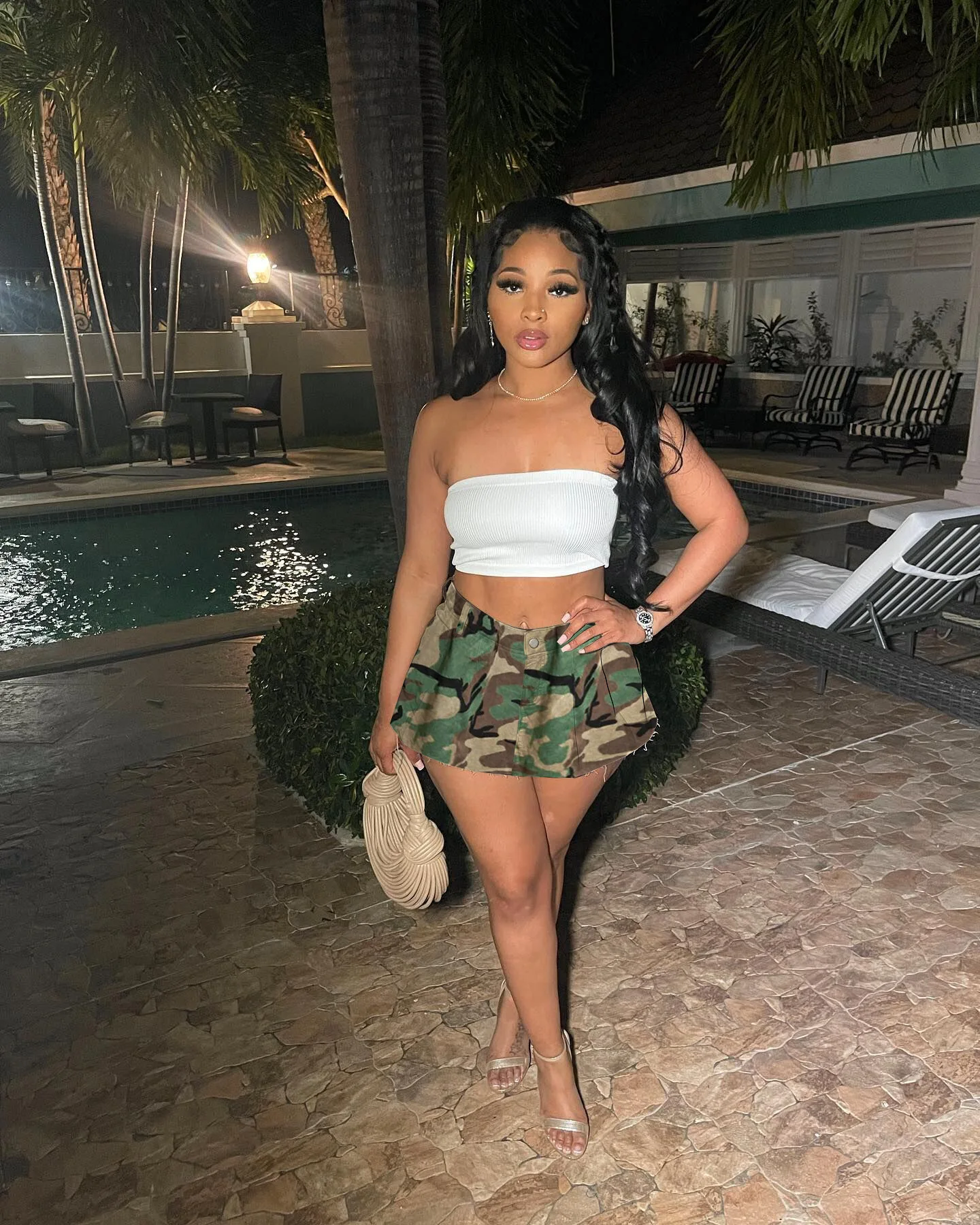 2023 Women Fashion Solid Color Patchwork Mesh Slim Fit Mini Dress Fashion Casual Sexy Pleated Jeans Stretch Pants Short Skirt