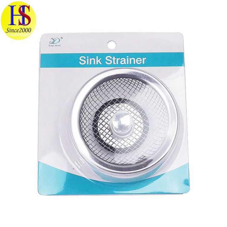 Factory Cheap Stainless Steel Perforated Sink Basket Strainer/Metal Filter Strainer with Large Wide Rim/Drain Strainer Basket