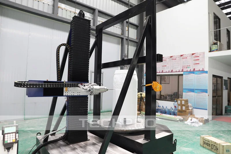 Factory Directly Sale China TPV1212 Rotary Woodworking CNC Stone Router Machine 4 Axis CNC Router With Good Price