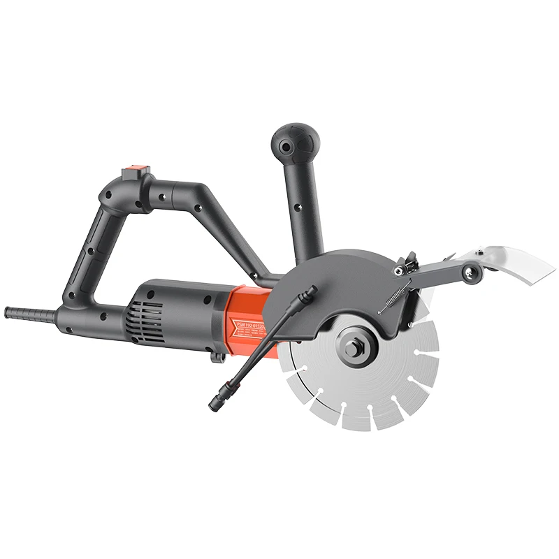 Electric Slotting Machine Concrete Cutting Machine 220V 1800W  Brushless Wall Slotting Machine  With Saw Blade