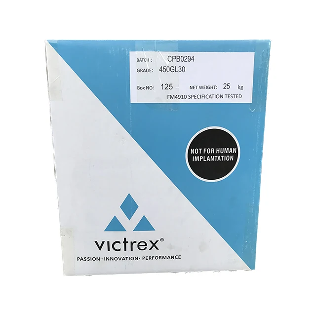 VICTREX PEEK ST45GL30 30% glass fibre-reinforced ST resin, for improved strength and stiffness at elevated temperature