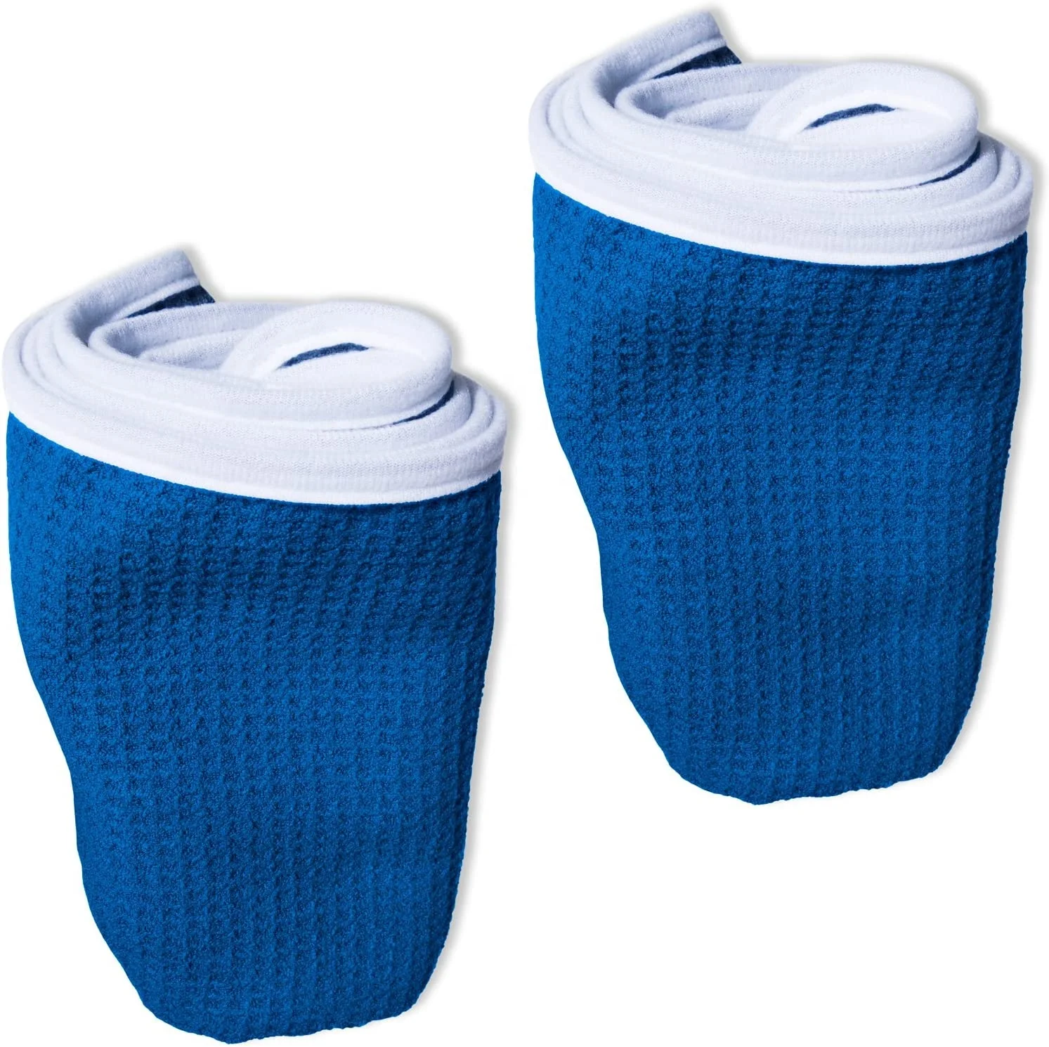 Blue Premium Workout Sports microfiber Towel made for drying sweat comfortably and covering gym benches machines