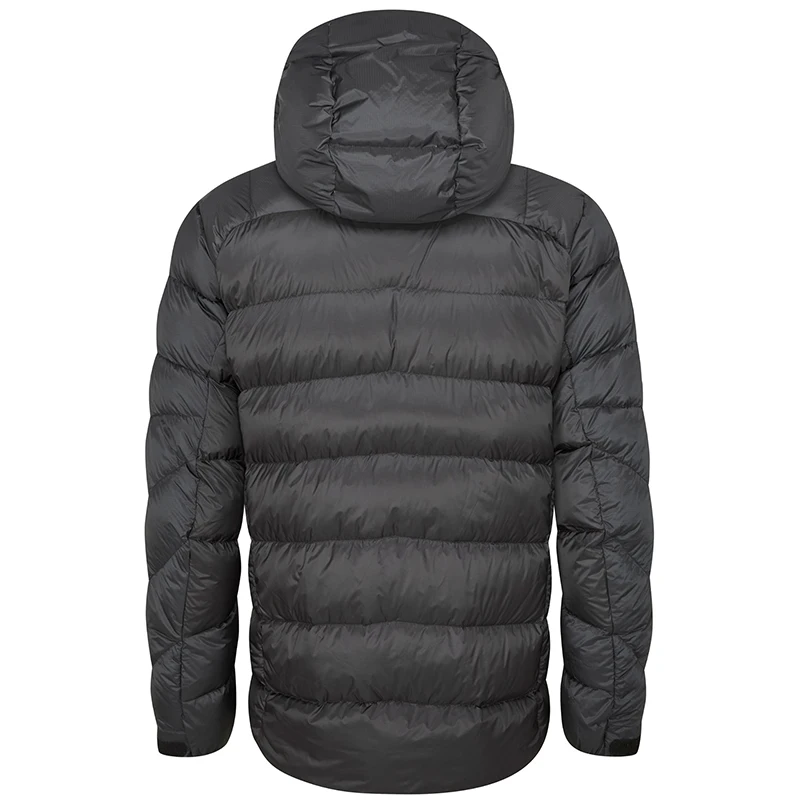 Top quality winter cold man recycled bubble quilted RDS goose down jacket