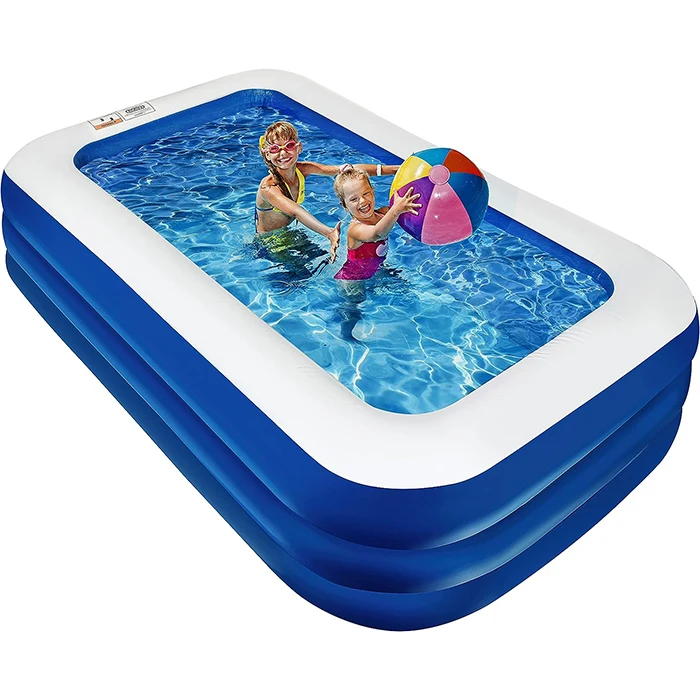 Unique 3-Ring Inflatable Swimming Pool for Kids and Adults New Design Outdoor Pond Pool & Accessories