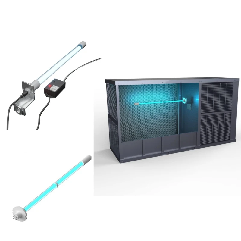 14 inch UVC Lights For whole house HVAC 24V for HVAC Coil system air Purifier ac Duct work (with magnet)/air handler Air cleaner