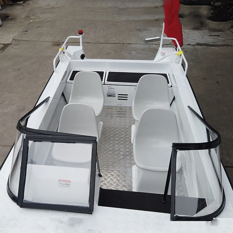 AL450 18ft Aluminum alloy China Boat Factory Luxury Yacht for speed boat fishing