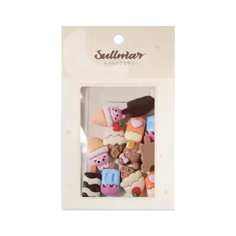 Wholesale Mix-Color 3D Cute Cartoon Nail Art Decorations For Press On Nails Charms