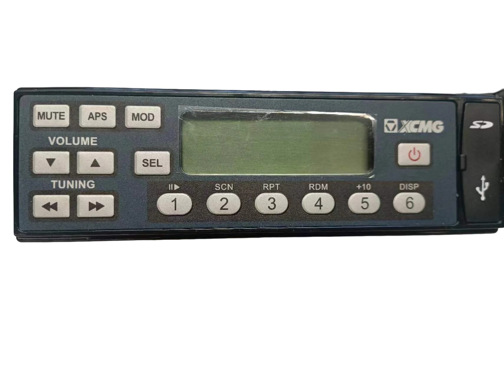 construction machinery part Car radio player 803588584 SL130V radio for ZL50GN wheel loader use