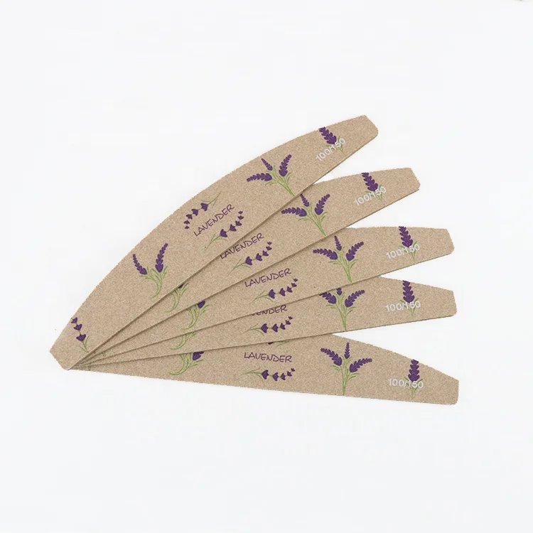 Ziri фабрика поставляет маникюрные педикюрные инструменты биоразлагаемые пластиковые Бесплатные буферные накладки для ногтей профессиональная бамбуковая пилка для ногтей