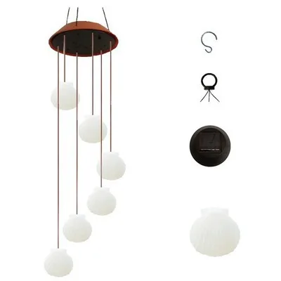 solar power  kerosene lamp shape Wind chimes string LED lights Theme Party Supplies Colorful Novelty Led Lights