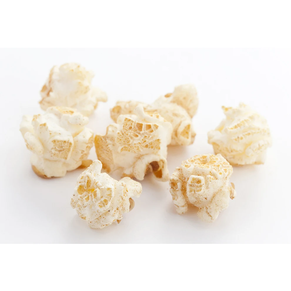 Healthy and delicious ingredients popcorn snack homemade in bulk