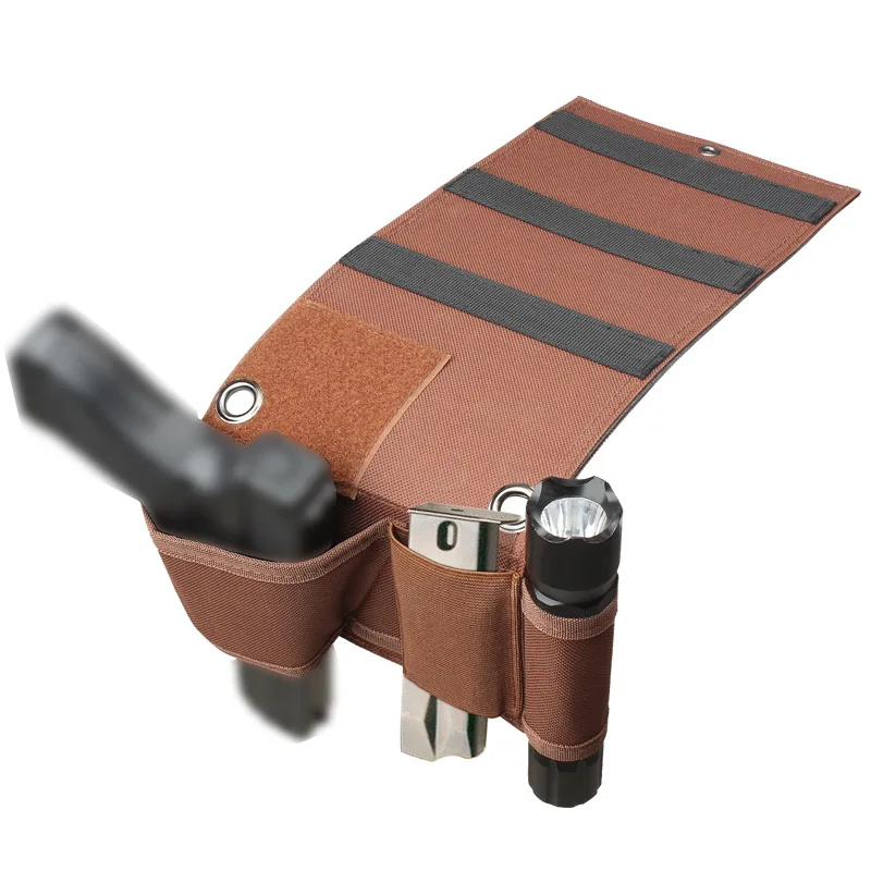 Cheap Car Gun Holster Couch Holster Mattress Gun Holster Universal With Flashlight Loop With Low Moq