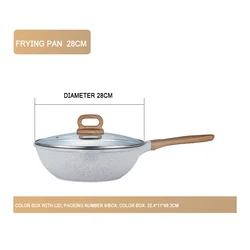 Wholesale Eco-friendly Smokeless Wok Soup Pot Maifan Stone Pots And Pans Premium Die Cast Home Kitchen Non Stick Cookware Set