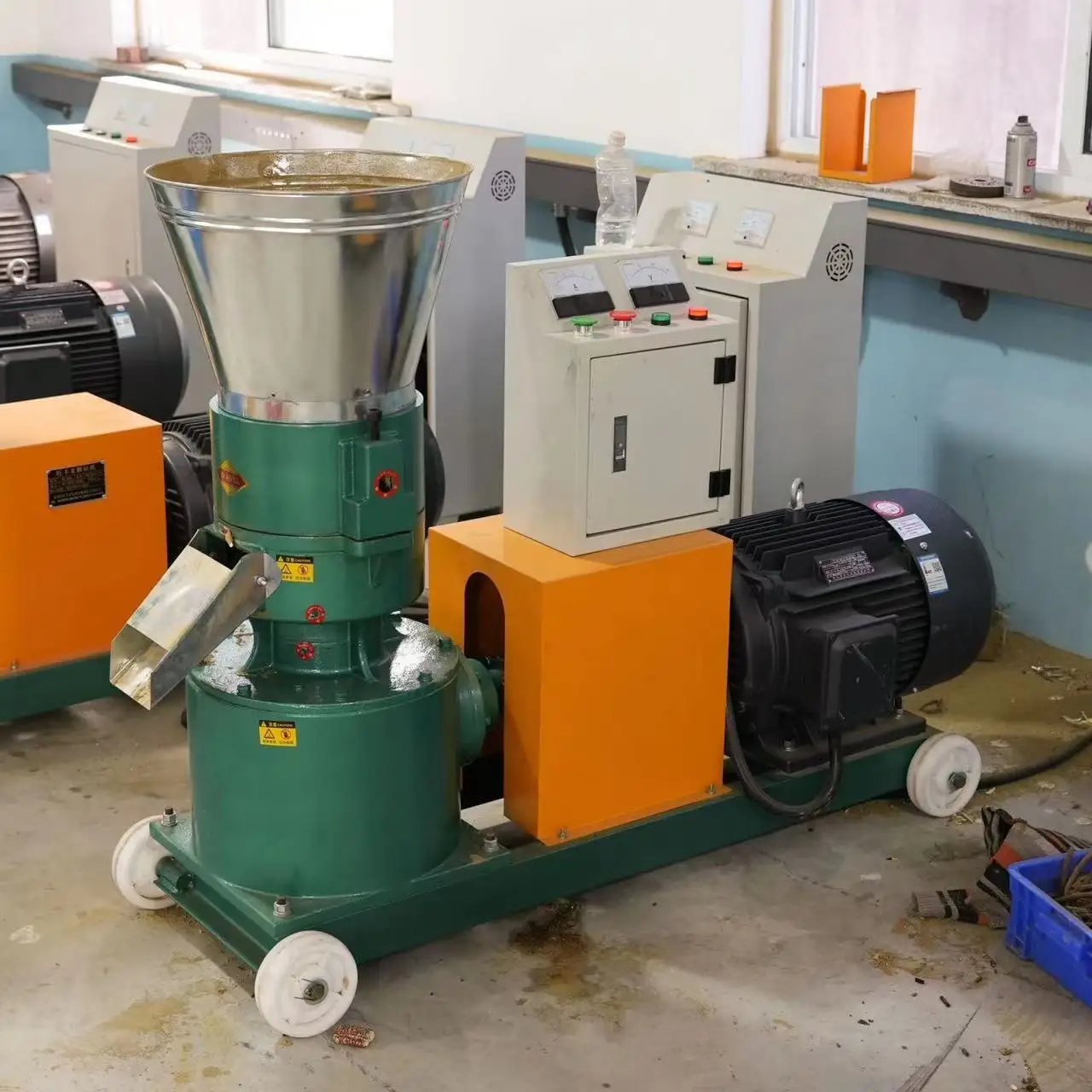 CE Certificated Complete Wood Pellet Production Line Sawdust Granulator Mill Biomass Wood Pellet Machine