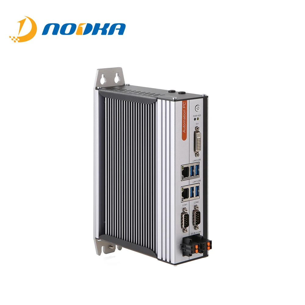 Компактный шкаф управления Apollo Lake J3455 Celeron J1900 J6412 промышленный мини-ПК