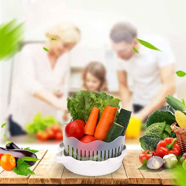 New product 2021 kitchen Fast Salad Cutter Bowl