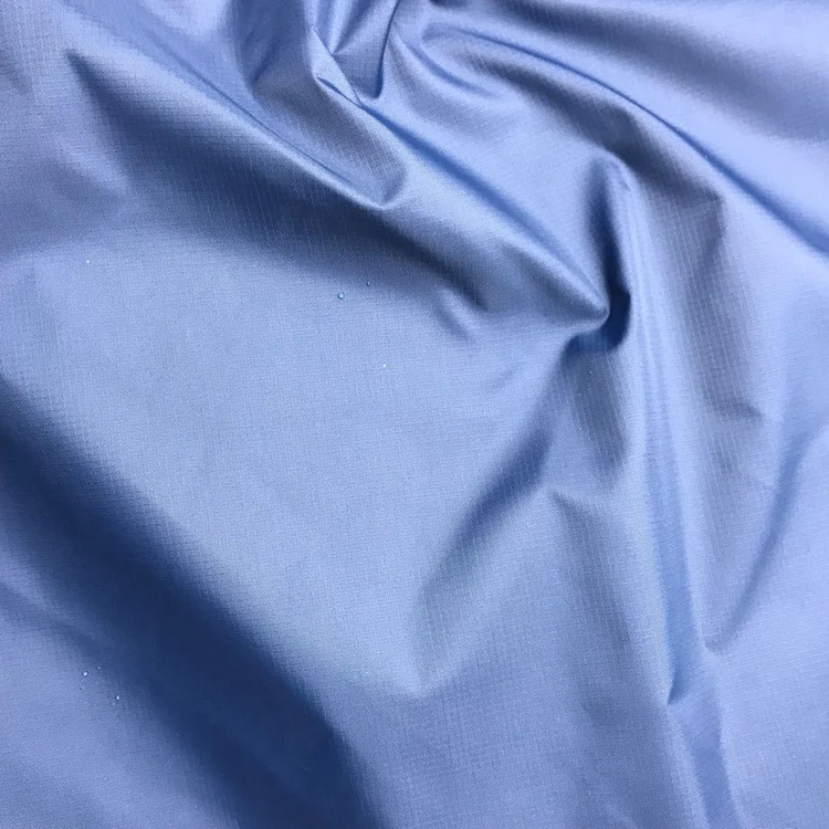 Recycled Nylon 30D * 30D 350T Waterproof Fabric for Jacket Clothing