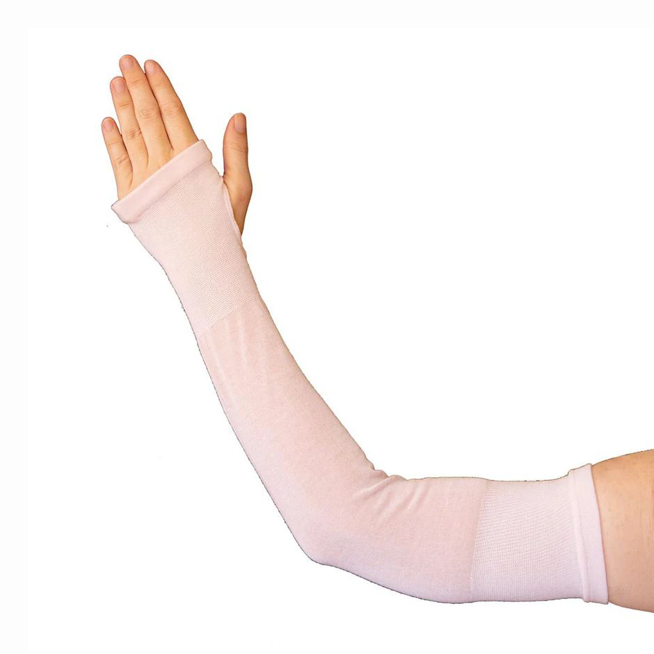Pink cheap compression sublimation blank arm sleeve made in China