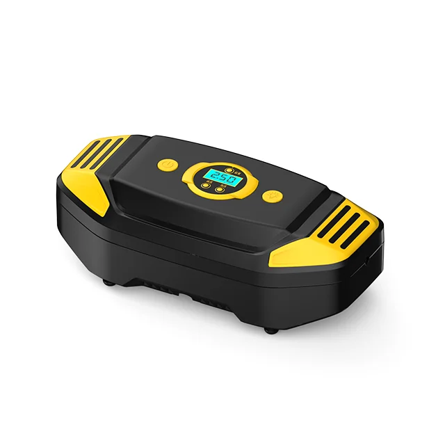 Car Air Pump With Carry Handle For Designed For Use In Vehicles Or At Home With Universal Adapters