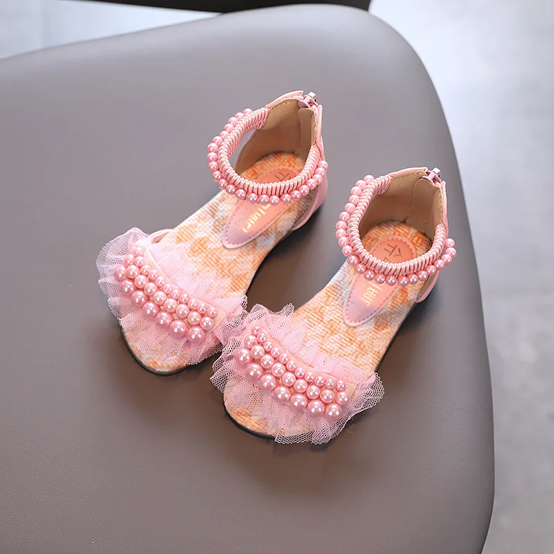 Baby princess girl shoes soft bottom non-slip toddler shoes baby moccasins