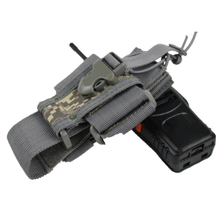Heavy Duty Multi-Functional Universal Two Way Radio Case Holder Nylon Walkie Talkie Pouch