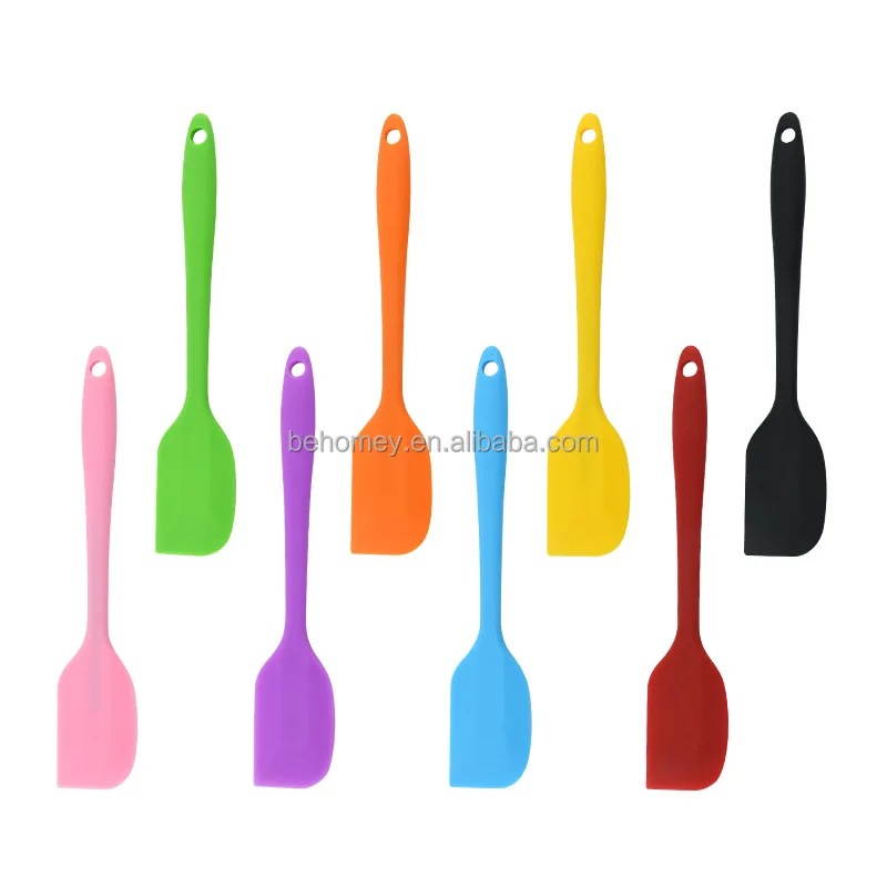 Food Grade Heat Resistant Baking Tools Silicone Spatula 2024 wholesale