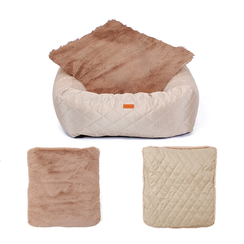 Warm And Thick Padded Car Seat Pillow Pets Cotton Cushion Front Pet Seat Mat Pet Funky Dog Car Seat Cover