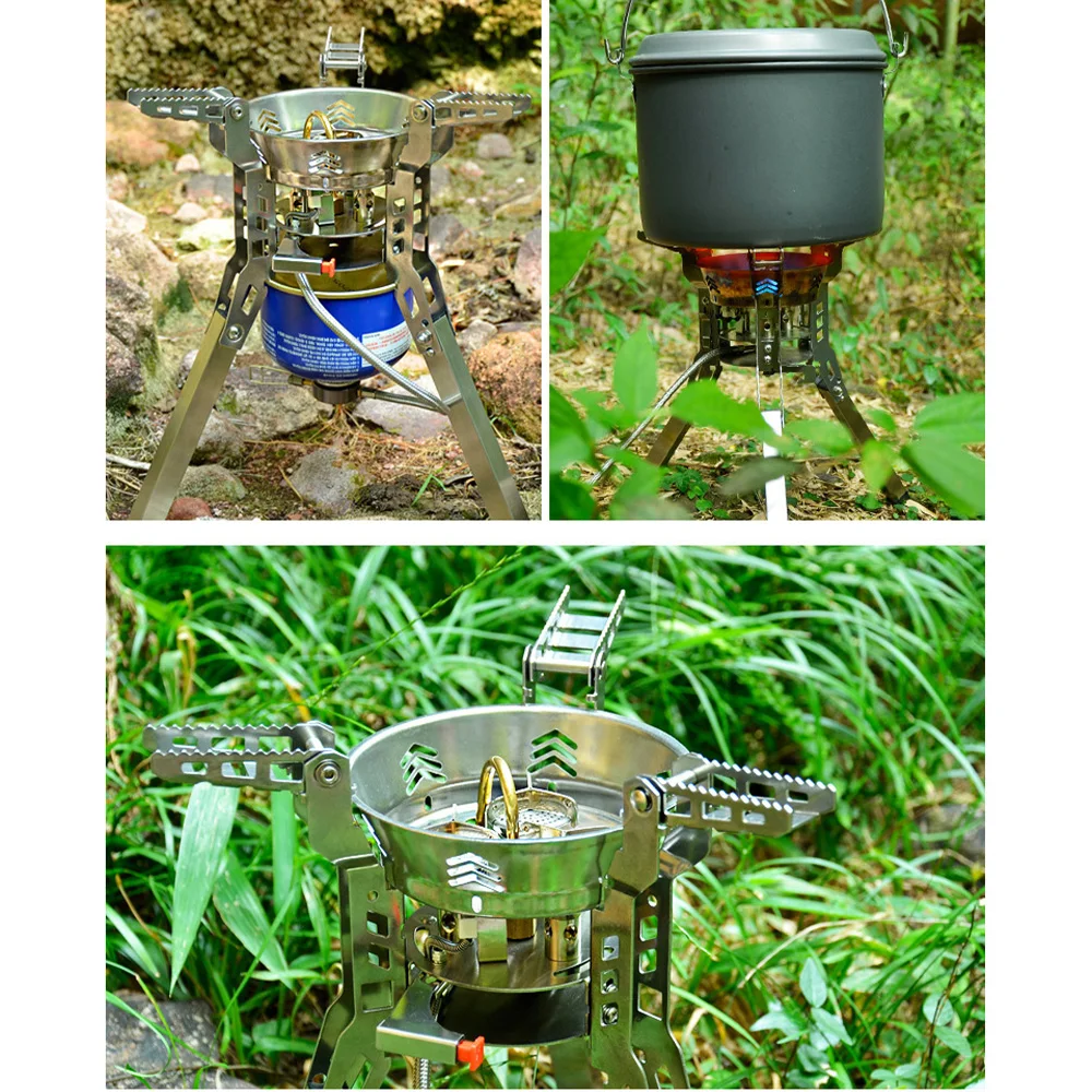 DYSC Wholesales Outdoor Foldable Barbecue Gas Furnace Stainless Steel Charcoal Portable BBQ Grills