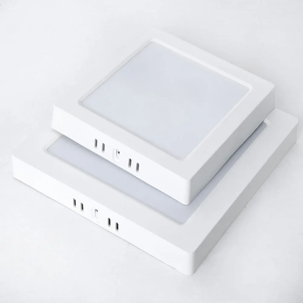 Vertak Hot Sale Super Brightness Round Square Led Panel Light Surface Mounted Ceiling Lamp For Decoration Home Lighting