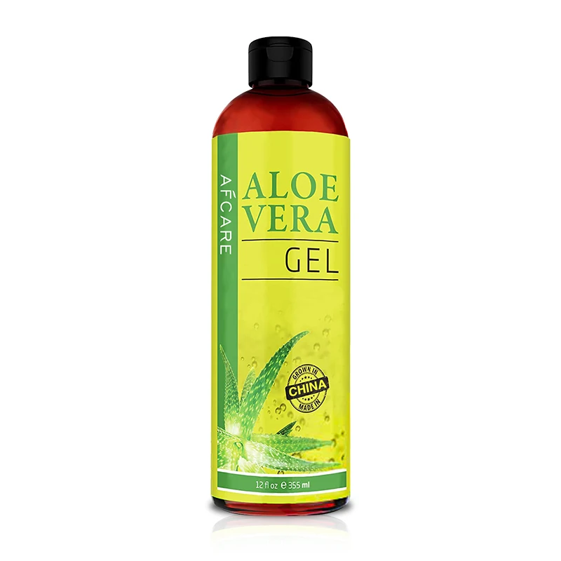 Organic Aloe Vera Gel With 100% Pure Aloe Paraben-Free Moisturizer Soothing and Natural Aloe Vera Gel Private Label
