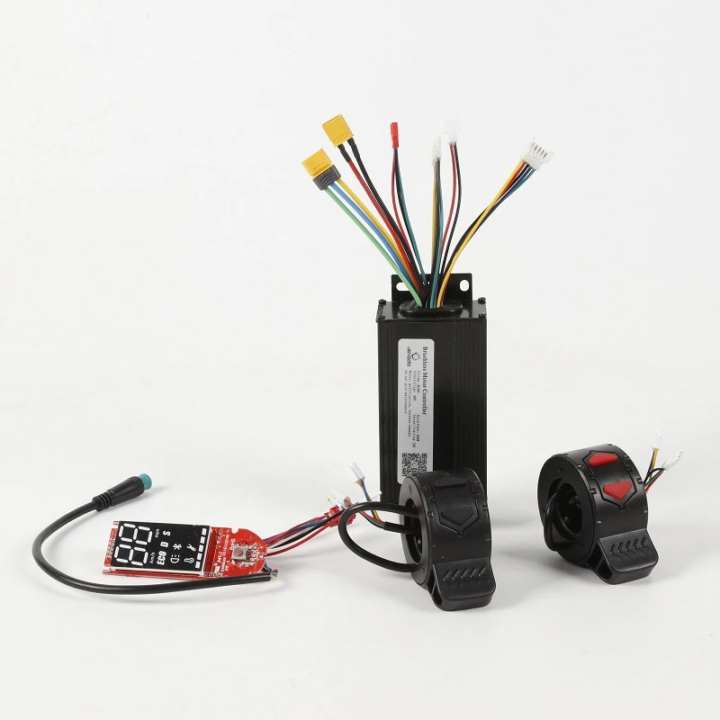 Electric Scooter Controller 24 36 48 Volt 350 Watts for xiaomi DC Motor Controller Display Throttle Set Scooter Parts