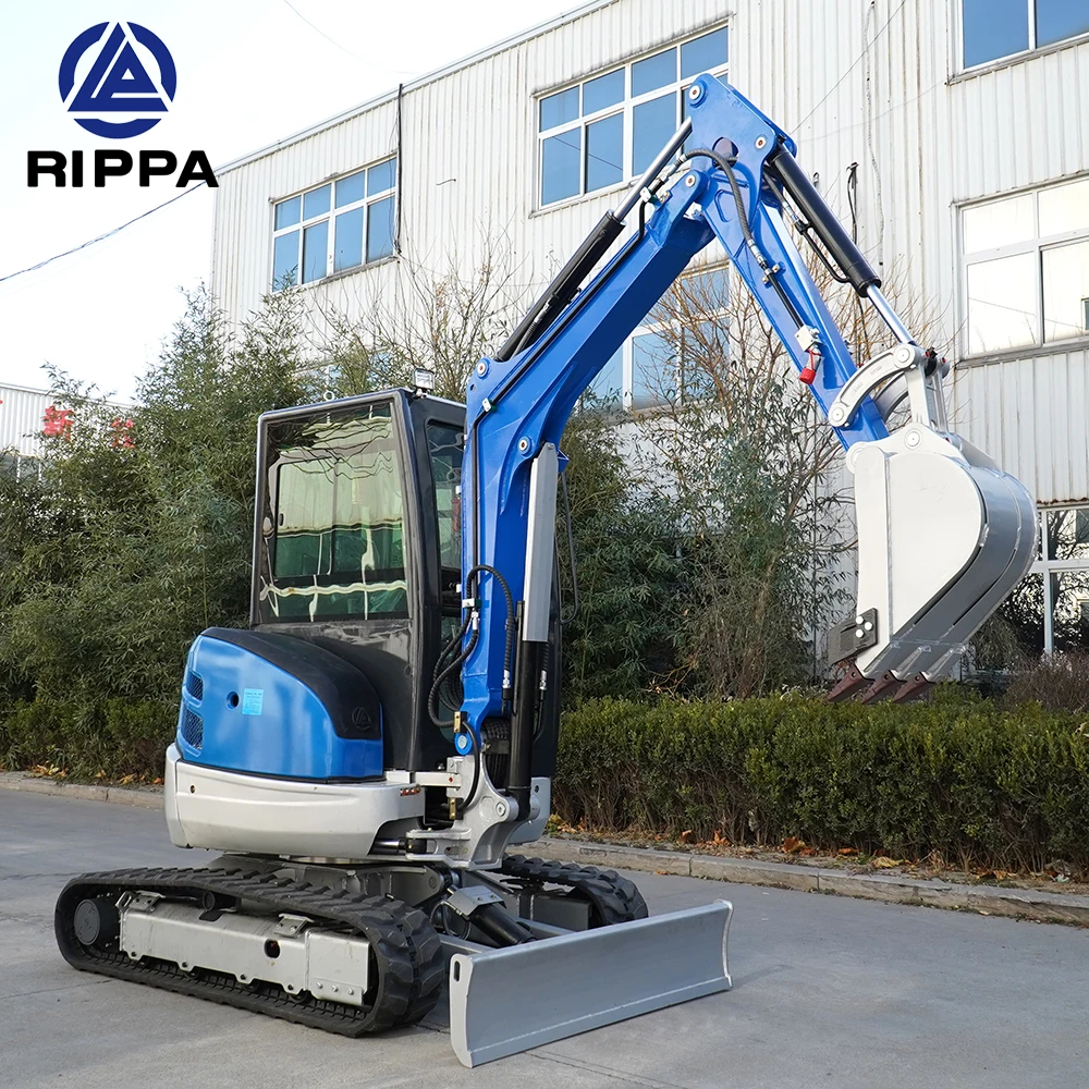 Chinese New Mini Crawler Digger Excavator Machine Farm CE EURO 5 Epa Engine 1.4 Ton Mini Excavator
