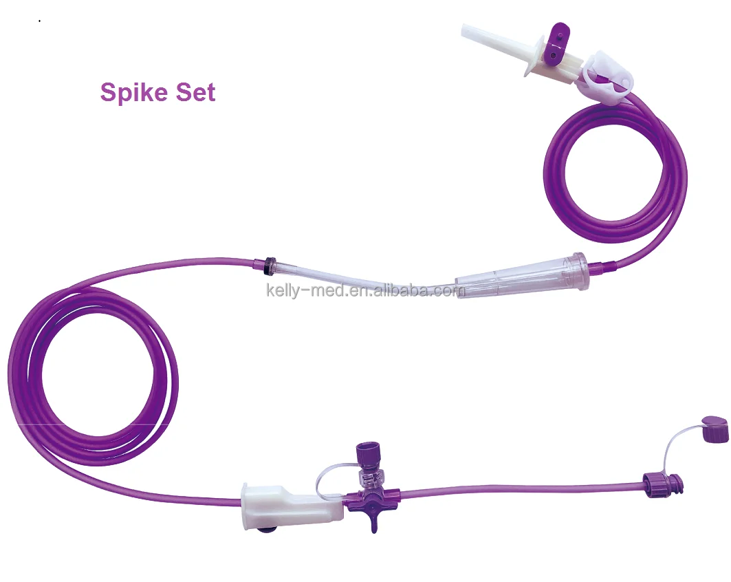
Cheap Price Body Safe PVC Three-in-one Connector Stomach Gastrostomy Tube Feeding Tube 