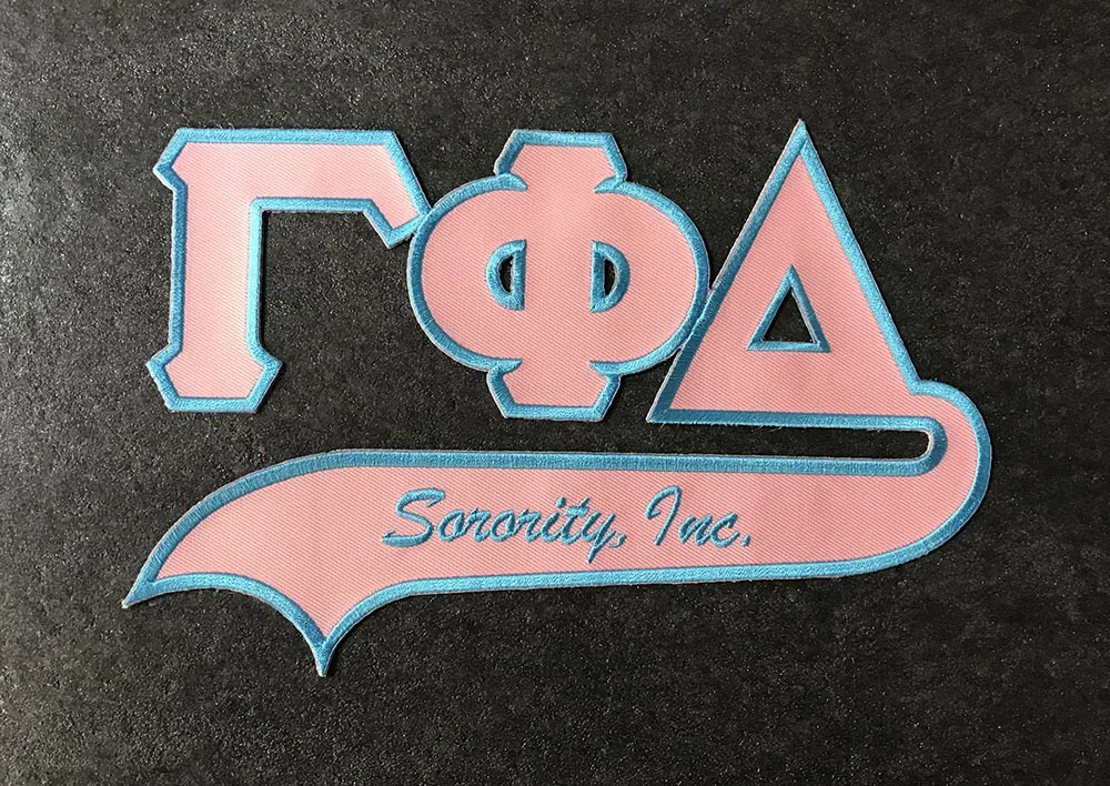 Good quality embroidery badges custom iron on chenille aka patches