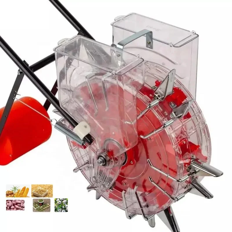 Hot Sale Plastic Seeder Hand Push Corn Maize Planter
