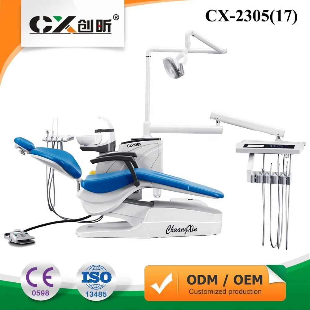 Manufacturer Best Dental Units Equipment Economic Dental Chairs with CE CX-2305(17)
