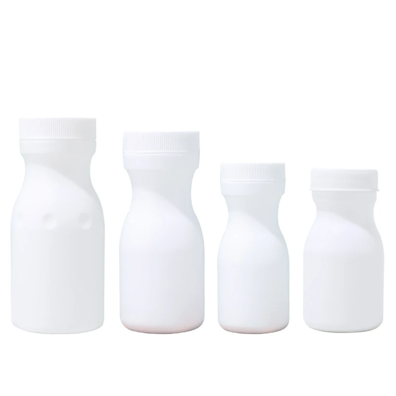 50cc 80cc 150cc HDPE White Pharmacy Container Medicine Vitamin Supplement Bottle Pill Container For Protein Powder