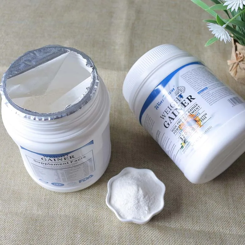 Private label High Protein Sports Supplements Hip butt Weight Gain Pre Workout Muscle Mass Gainer Whey Protein Powder