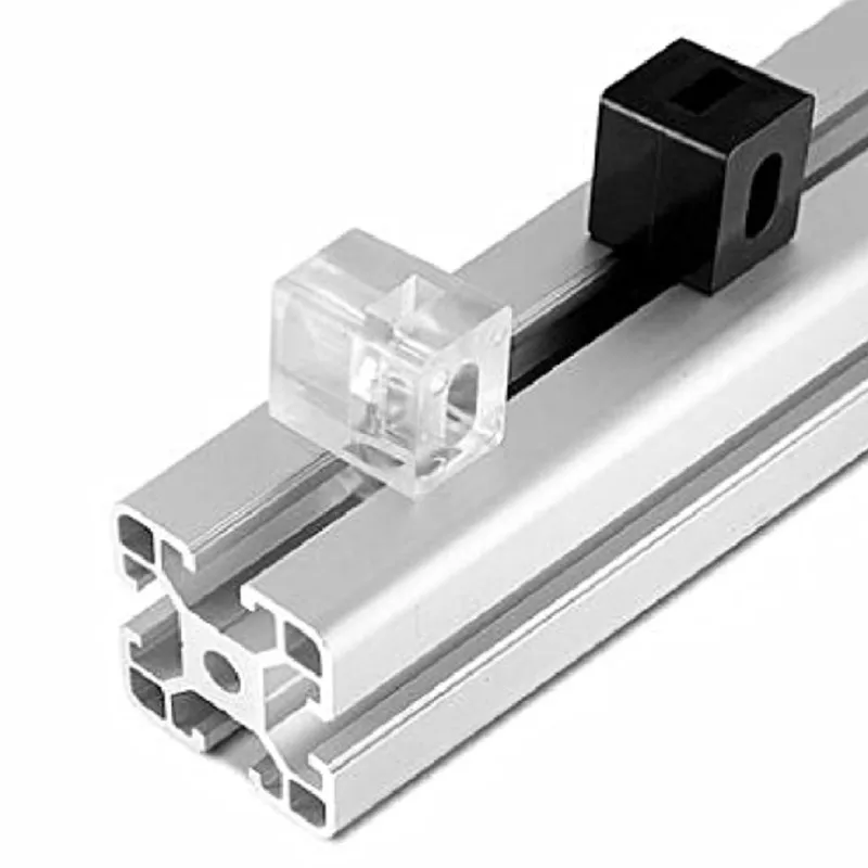 European Standard Spacer Block Fixing Colloid Fixations Fastener for 2020 3030 4040 4545 Aluminum Profile Sheet Glass Partition