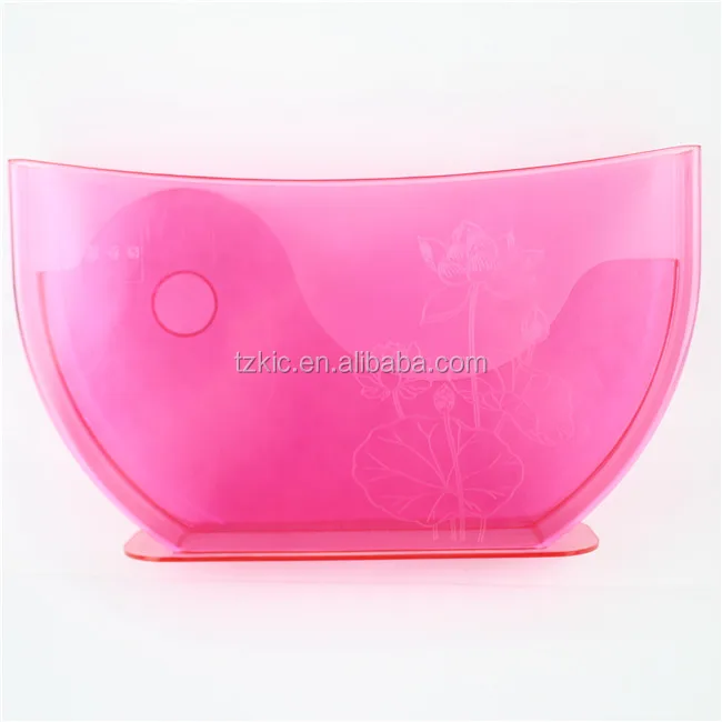 Plastic Spring Roll Rice Paper Water Bowl with side pocket holder