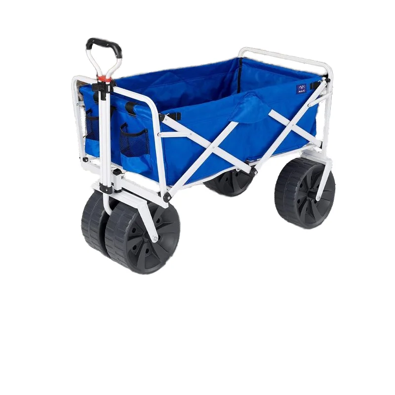 Hot Selling Heavy Duty Picnic Garden Camping Trolley Cart Portable Collapsible Folding Outdoor Folding Wagon Cart