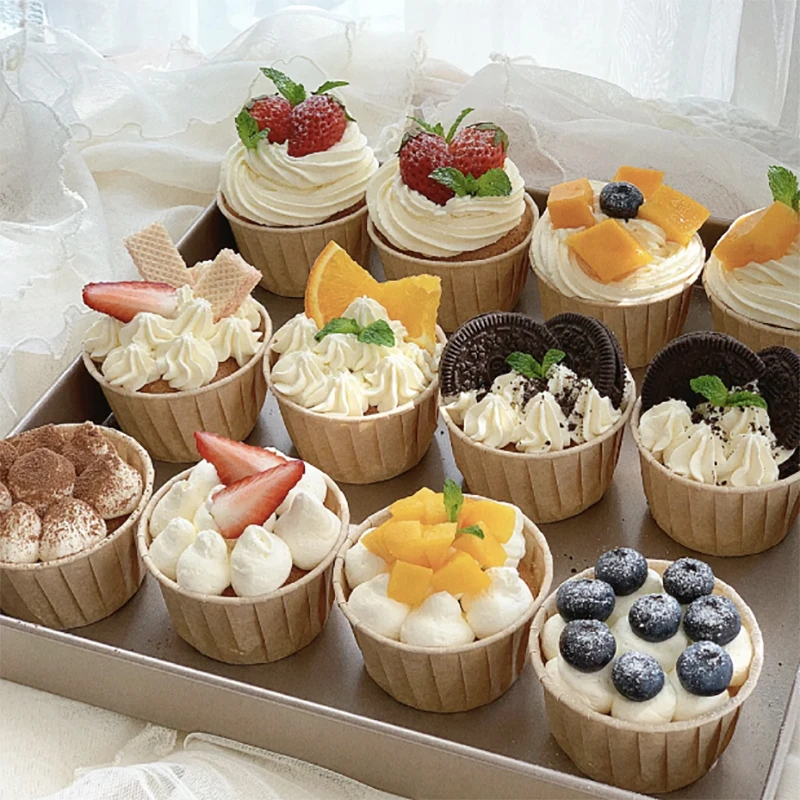 Handmade Single Wall Mini White Bio-Degradable PE Coated Snack Sauce Craft Paper Cup Personalised